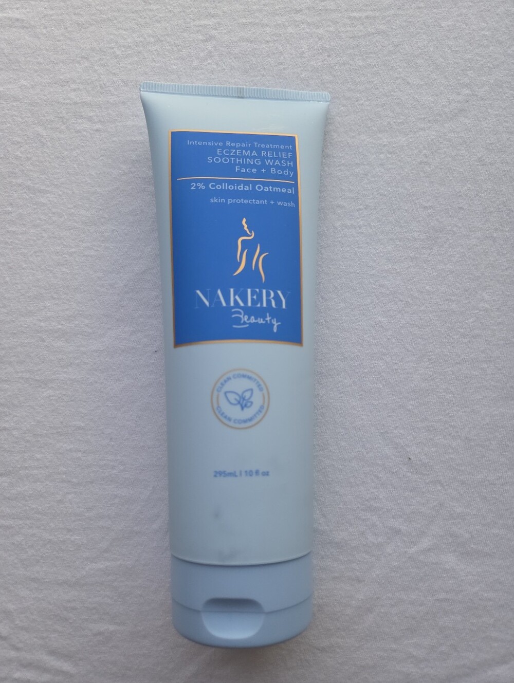 Nakery Beauty Eczema Relief Soothing Wash For Face And Body New 10oz.
